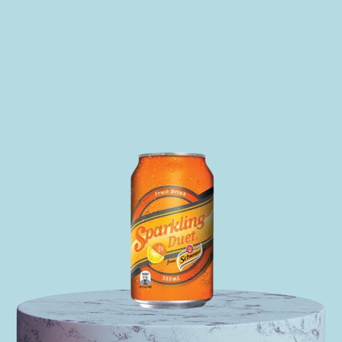 Sparkling Duet Lemon & Orange 330 Ml