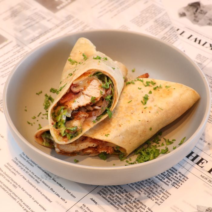 Butter Chicken Wrap