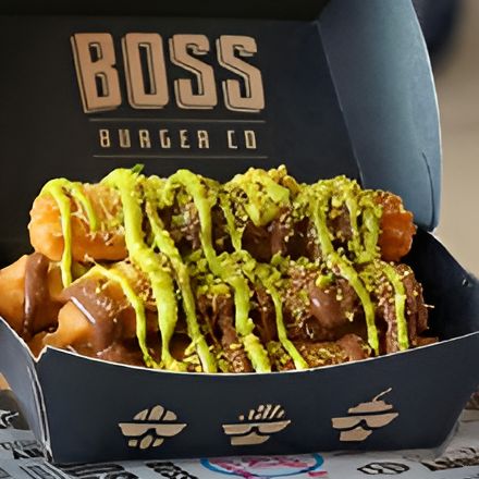 Dubai Chocolate Loaded Churros