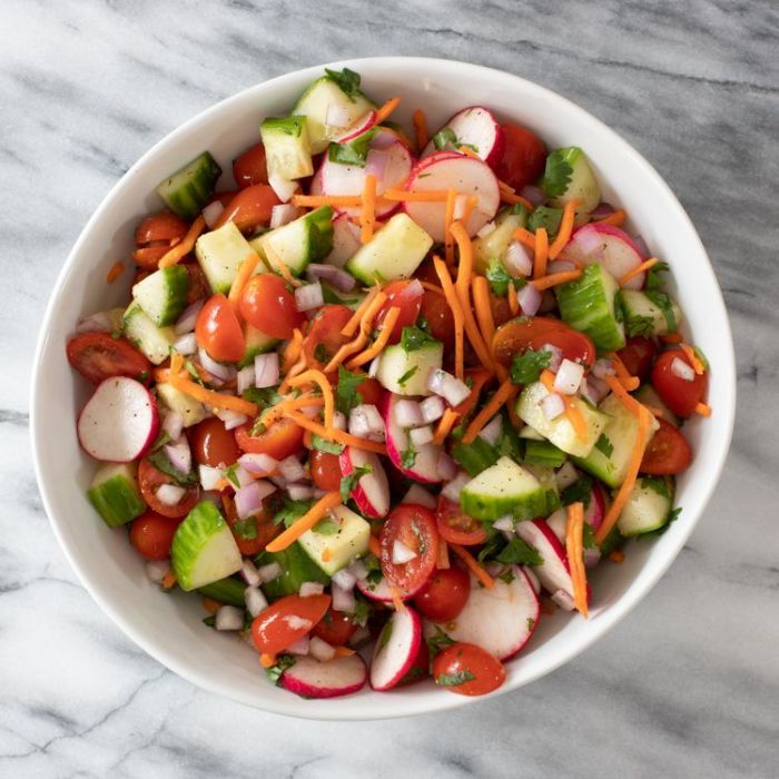 Punjabi Garden Salad