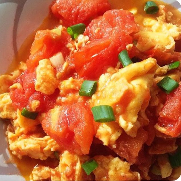 番茄炒蛋  Stir Fried Tomato & Egg (VG)