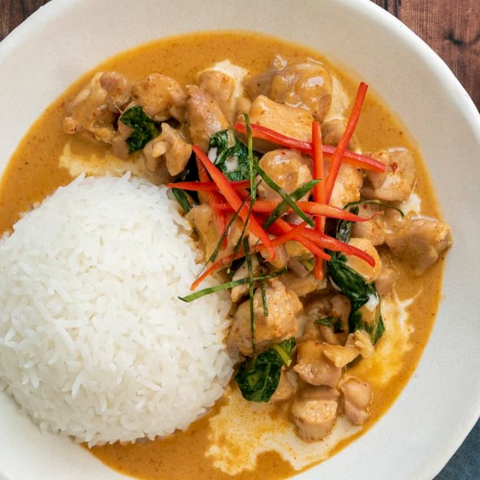 Panang Curry Chicken 
