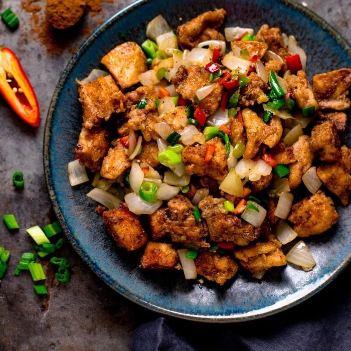 Stir Fry With Chilli & Salt