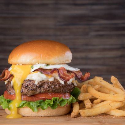 Bacon And Egg Burger 