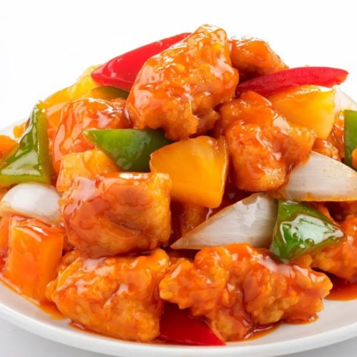 Sweet And Sour Seafood (With Fish)
