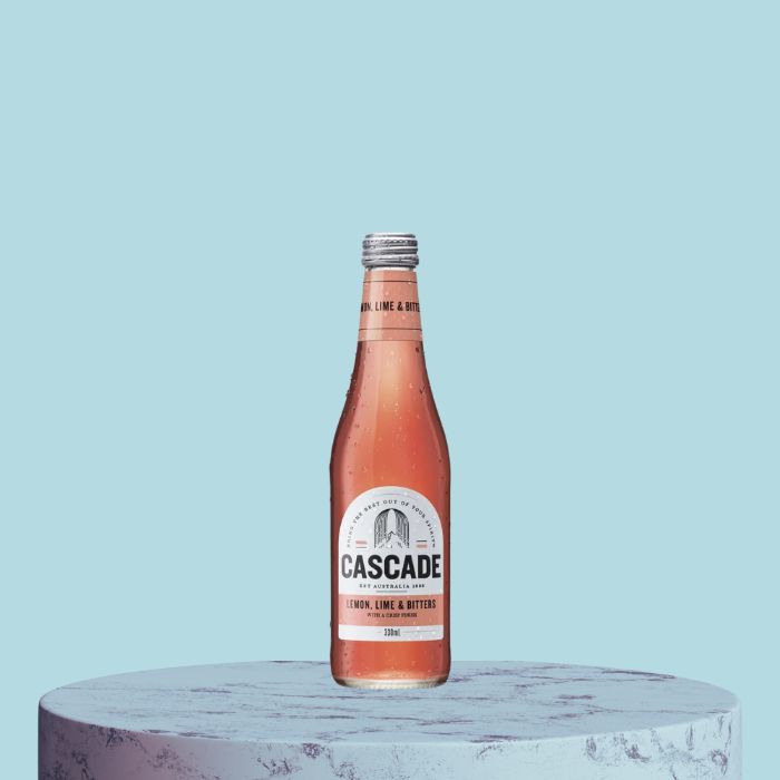 Cascade Lemon, Lime & Bitters (330ml)