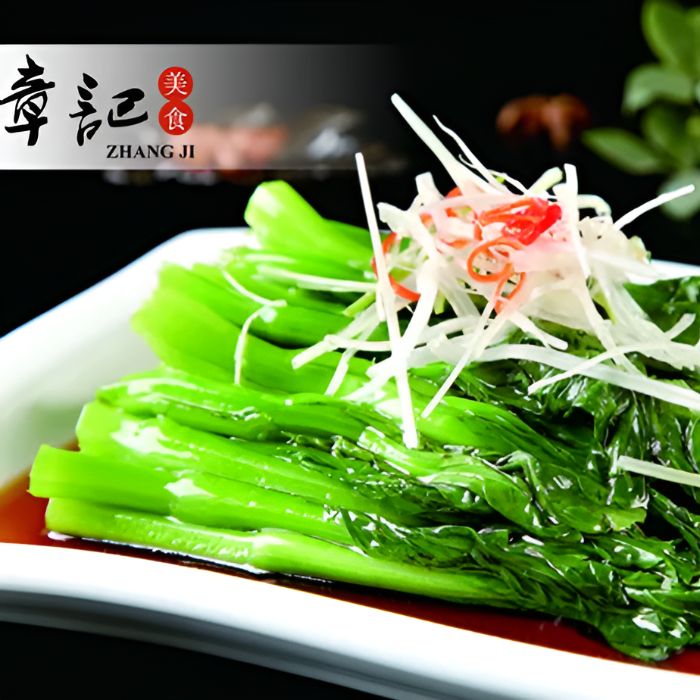 白灼菜心 Boiled Choy Sum With Soy Sauce  (V)(VG)