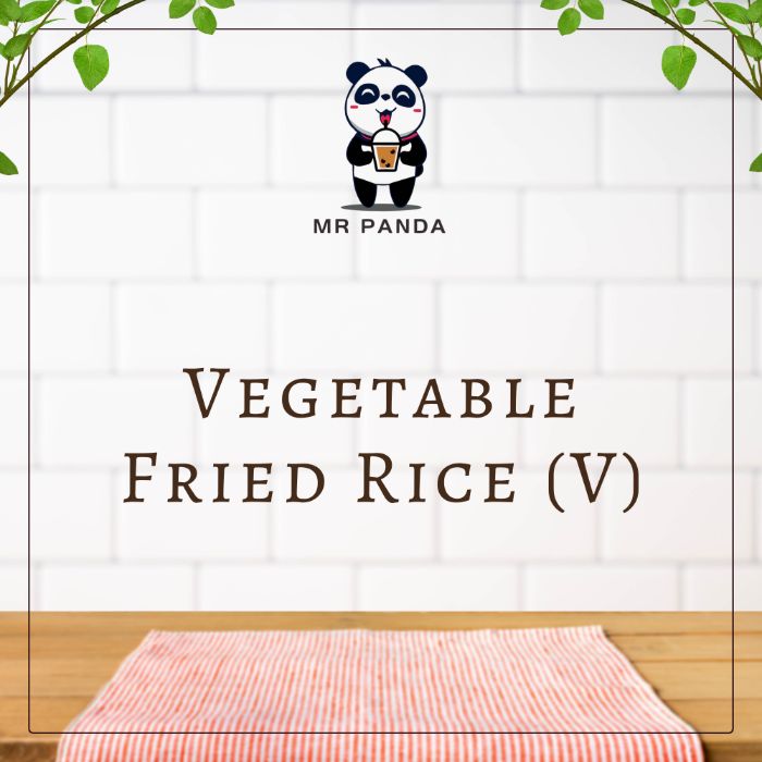 Vegetable Fried Rice (V) 杂菜炒饭