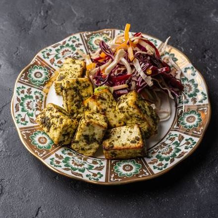 Basil Paneer Tikka (V)