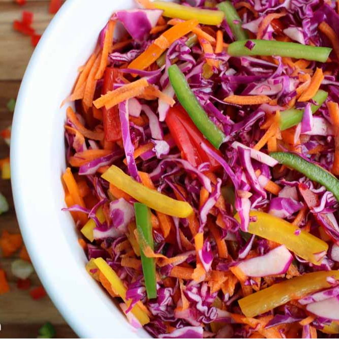 Rainbow Crunch Salad