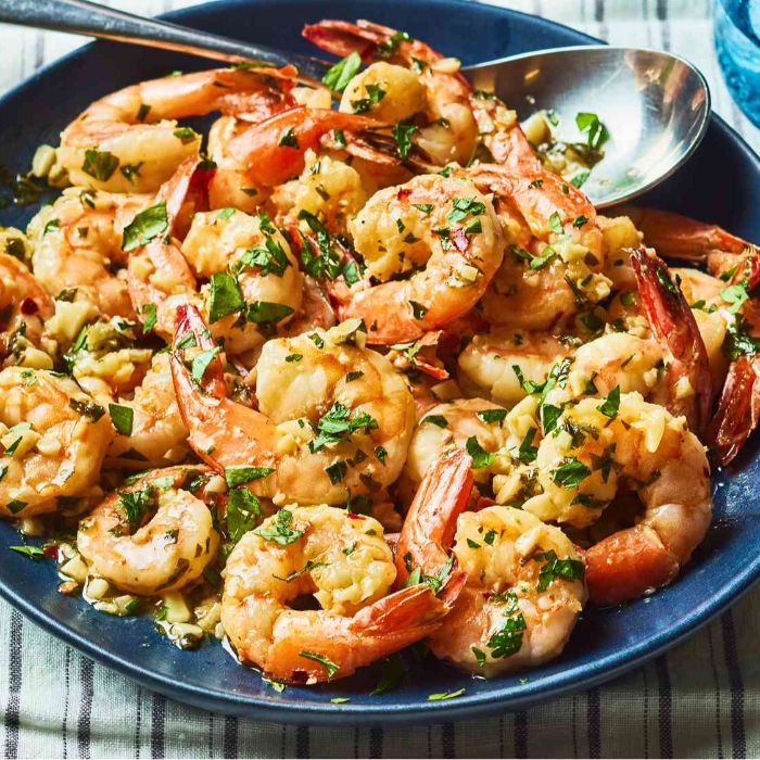 Garlic Or Chilli Prawns