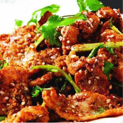 孜然肥羊 Stir Fried Lamb & Cumin With Onion & Chili  🌶️🌶️