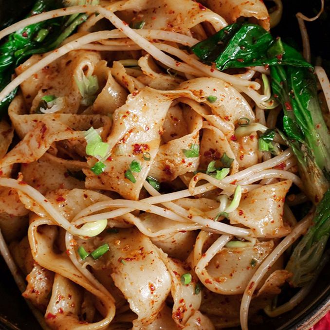 油泼面  ‘Yo Po Mian’  (V)(VG)⭐🌶️🌶️