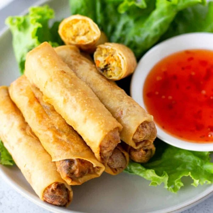 Thai Spring Roll (Mixed Vegetable) (4Pcs) (V)