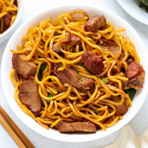 BBQ Pork Oyster Soft Egg Noodles