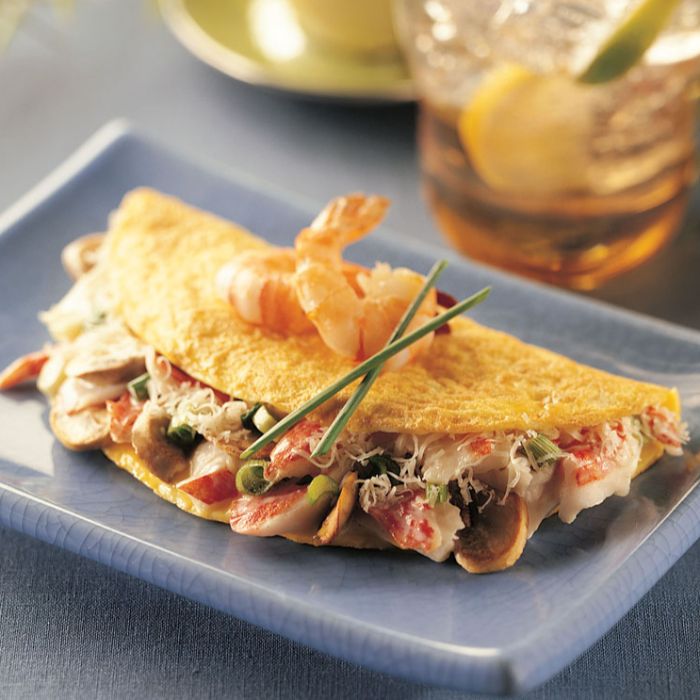 Seafood Omelette
