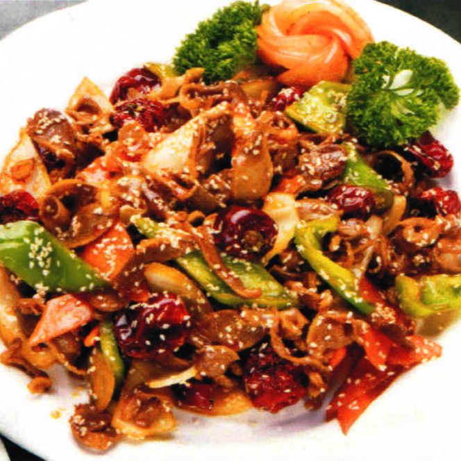 辣爆鸡胗 Stir Fried Chicken Gizzard With Chili 🌶️🌶️