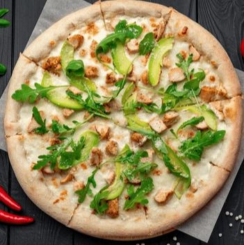 Chicken Avocado Pizza
