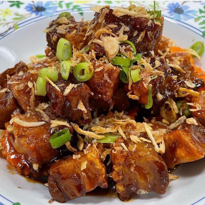 The-O Crispy Pork (HOT) หมูกรอบทรงเครื่อง