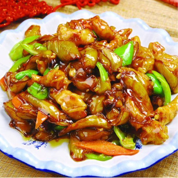 肉段烧茄子 Deep Fried Pork Balls With Aubergine In Gravy Sauce ⭐🌶️