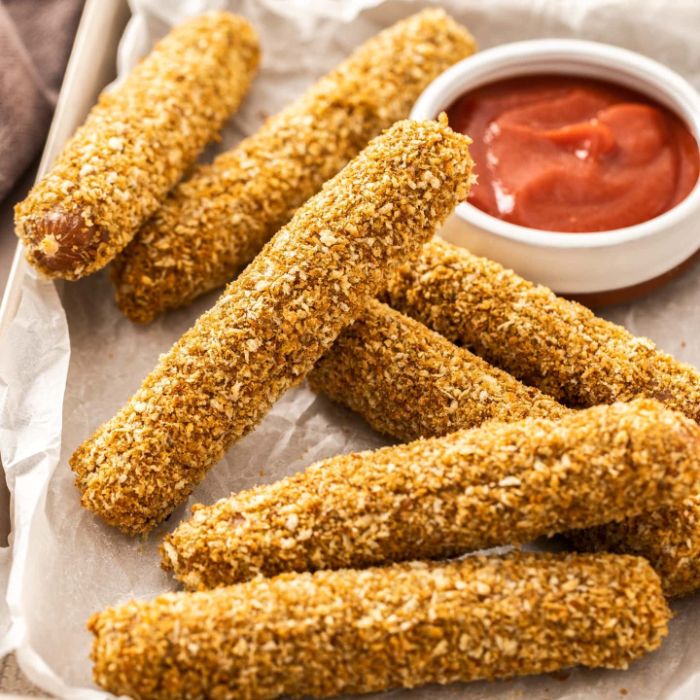 Crumbed Sausage