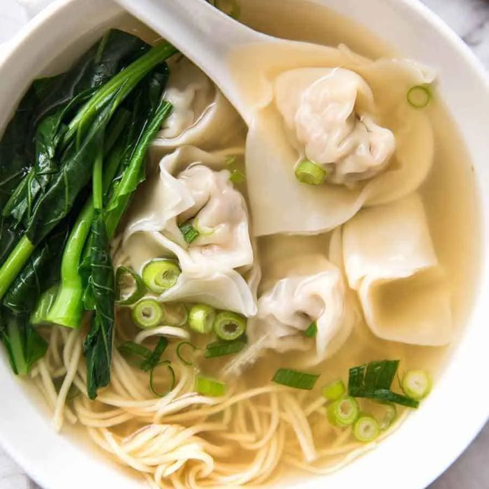 Wonton Noodle Soup