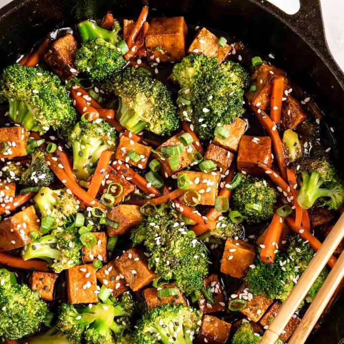 Stir-Fry Tofu Vegetables