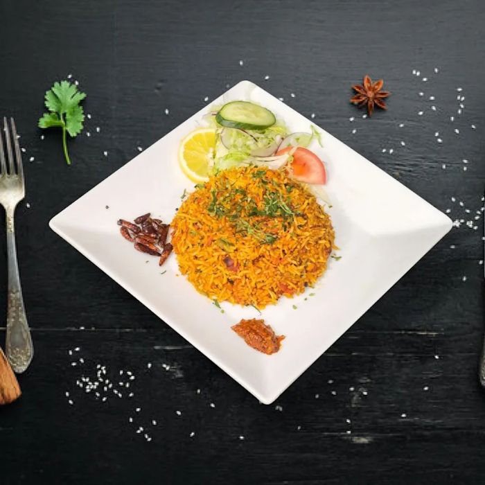 Chicken Tikka Naga Biryani