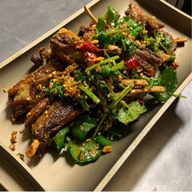 孜然羊排  Lamb Ribs With Cumin 🌶️🌶️⭐