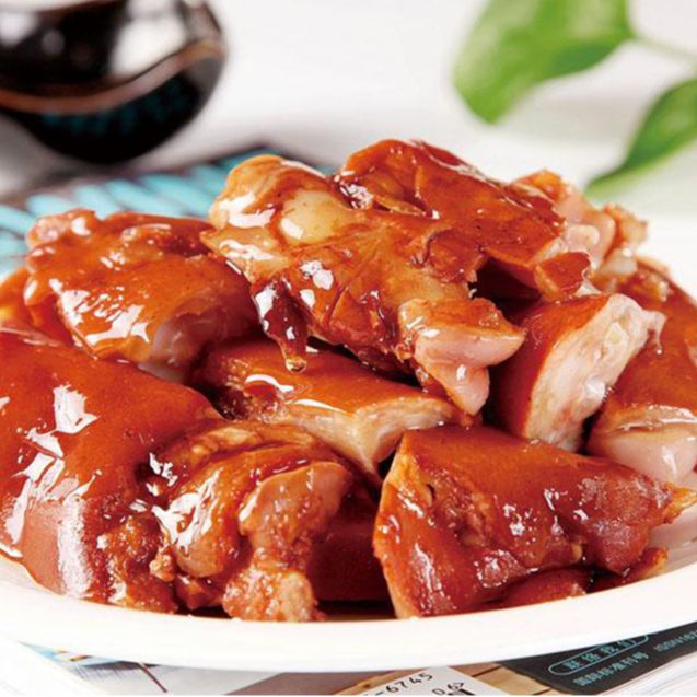 酱猪手 Braised Pork Trotters In Garlic Sesame Sauce  🌶️