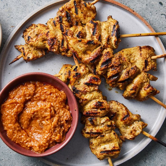Chicken Satay (GF) (4pcs) 