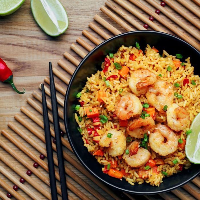 Chinese Fried Rice with Prawn 