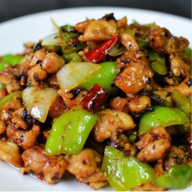  黑椒鸡肉 Chicken In Black Pepper Sauce