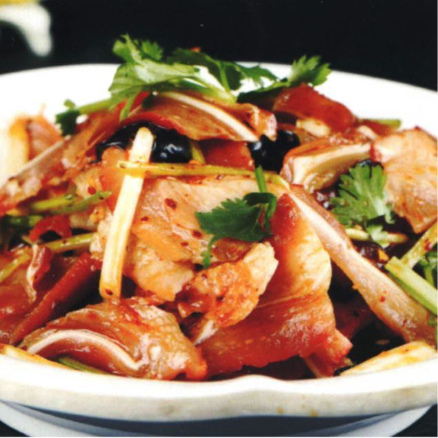 凉拌猪耳 Slices Pork Ears In Chili Oil 