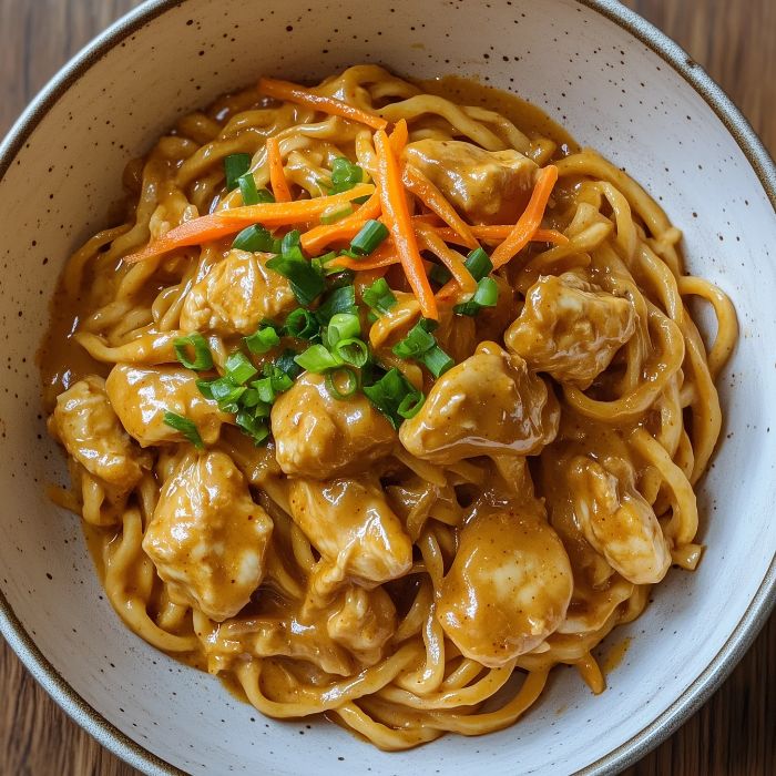 Chicken Satay Hokkien Noodles