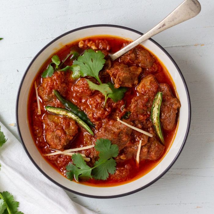 Kadai Lamb