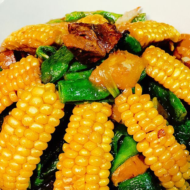 排骨玉米豆角炖土豆 Stewed Short Ribs With Sweetcorn, Green Beans & Potato  ⭐