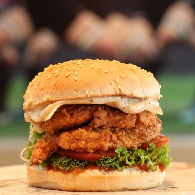 Sweet Chilly Chicken Burger