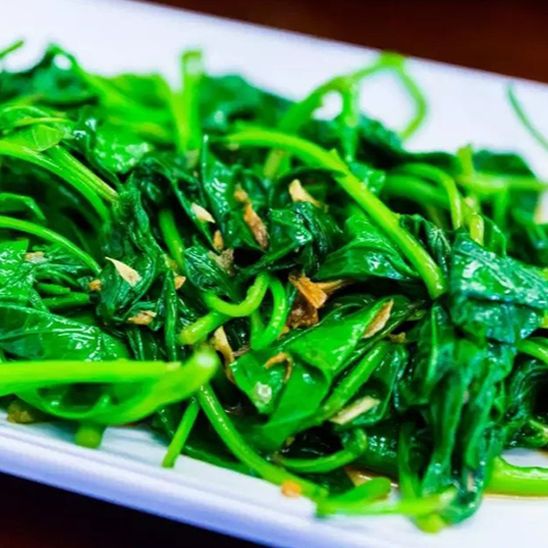  蒜蓉菠菜 Chinese Spinach In Garlic Sauce (V)(VG)