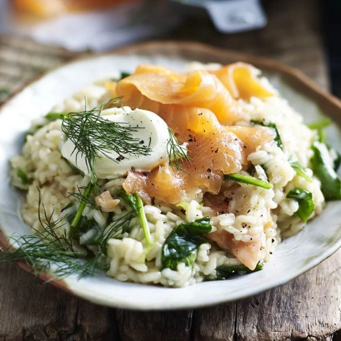 Smoked Salmon Risotto