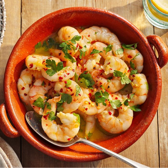 Garlic King Prawns 