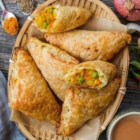 Curry Puffs (Mixed Vegetables) (3Pcs) (V)