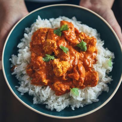 Butter Chicken With Rice
