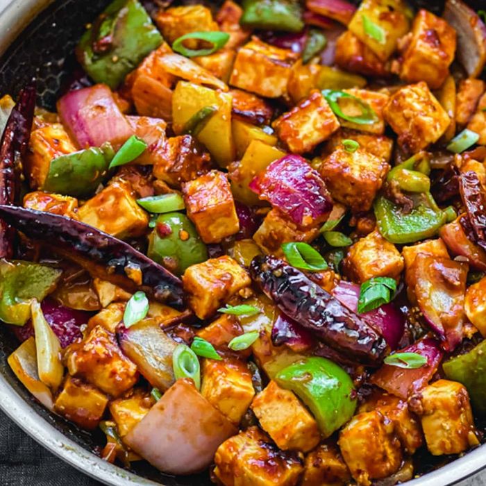 Paneer Chilli Garlic (GF)