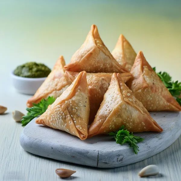  Vegetable Samosa (2 Pcs)