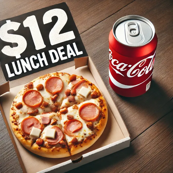  $12 Lunch Deal  