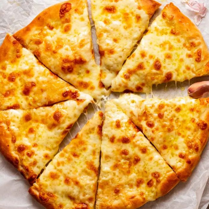 Cheese And Garlic Pizza Bread