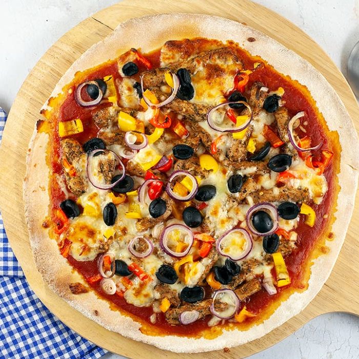 Kebab Pizza