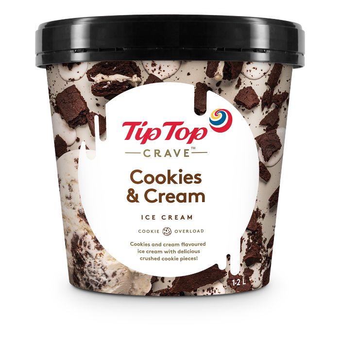 Tip Top Cookies & Cream
