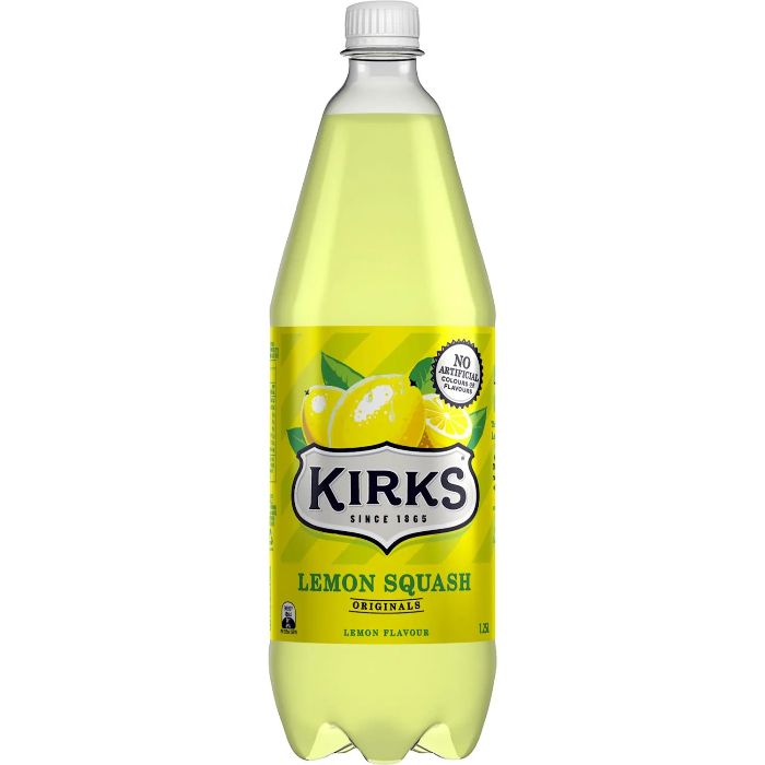 Kirks Lemon Squash (1.25l)